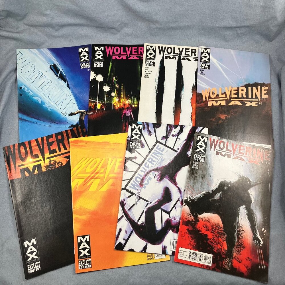 Wolverine MAX Marvel Comics 2013 Lot of 8 Assorted Issues #4+